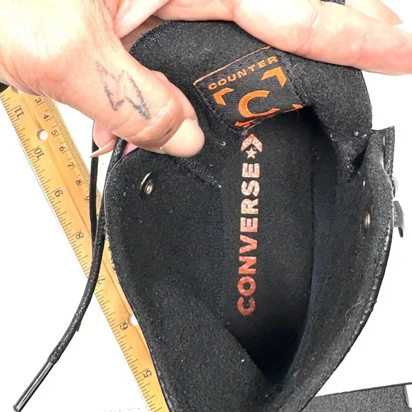 Leather Converse All Star Weatherproof High-Tops Boots Sneakers Unisex - Picture 12 of 16